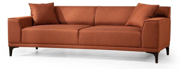 Hanah Home Trojmiestna pohovka Petra 212 cm oranžová
