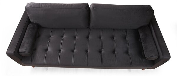 Hanah Home Trojmiestna pohovka Rome 215 cm čierna