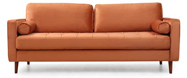 Hanah Home Trojmiestna pohovka Rome 215 cm oranžová
