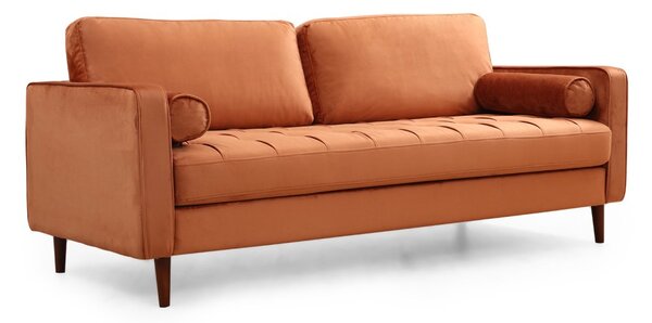 Hanah Home Trojmiestna pohovka Rome 215 cm oranžová