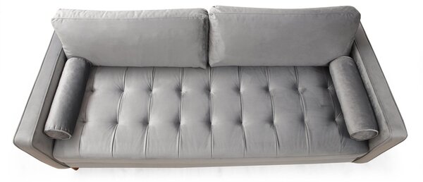 Hanah Home Trojmiestna pohovka Rome 215 cm svetlosivá