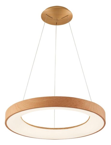 Azzardo AZ5006 - LED Luster na lanku SANTANA LED/30W/230V hnedá
