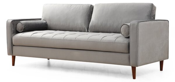 Hanah Home Trojmiestna pohovka Rome 215 cm svetlosivá