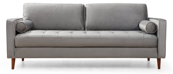 Hanah Home Trojmiestna pohovka Rome 215 cm svetlosivá