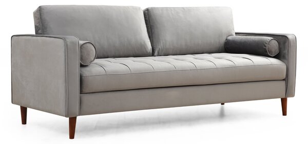 Hanah Home Trojmiestna pohovka Rome 215 cm svetlosivá