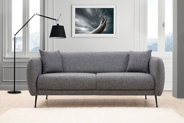 Hanah Home Trojmiestna pohovka Sevilla 214 cm tmavosivá