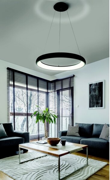 Azzardo AZ5060 - LED Stmievateľný luster na lanku ANTONIO LED/32W/230V čierna + DO