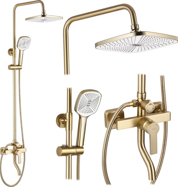 Sprchový set Rea ARGUS Brushed Gold