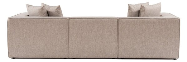 Hanah Home Trojmiestna pohovka Sora 325 cm pieskovo béžová