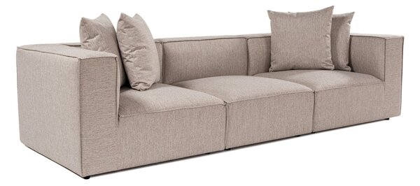 Hanah Home Trojmiestna pohovka Sora 325 cm pieskovo béžová