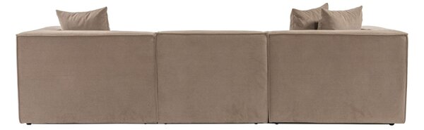 Hanah Home Trojmiestna pohovka Sora 325 cm cappucino