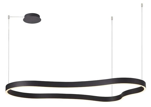 Azzardo AZ5093 - LED Stmievateľný luster na lanku MIRABELLA LED/60W/230V čierna