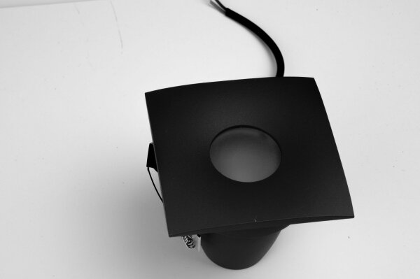 Azzardo AZ5392 -Kúpeľňové podhľadové svietidlo ROMOLO 1xGU10/50W/230V IP65 čierna