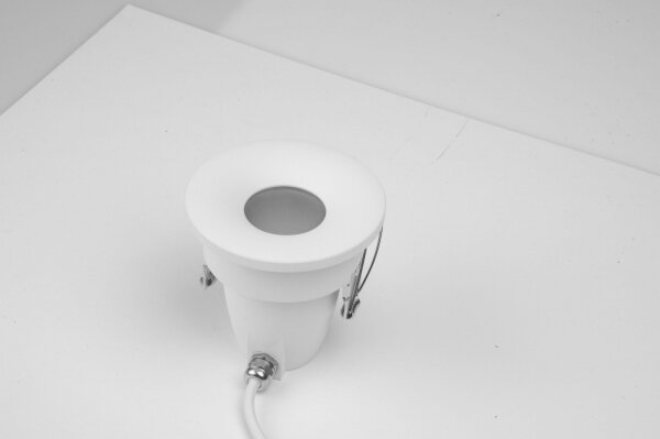 Azzardo AZ5389 - Kúpeľňové podhľadové svietidlo ROMOLO 1xGU10/50W/230V IP65 biela