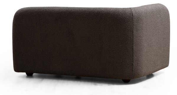 Hanah Home Trojmiestna pohovka Victoria 228 cm boucle sivá