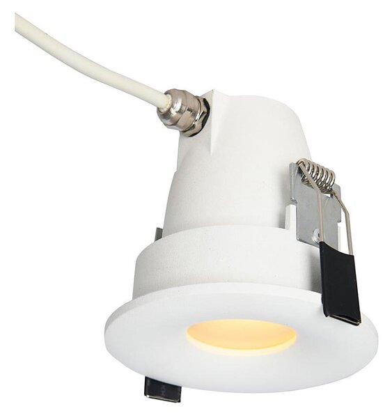 Azzardo AZ5389 - Kúpeľňové podhľadové svietidlo ROMOLO 1xGU10/50W/230V IP65 biela