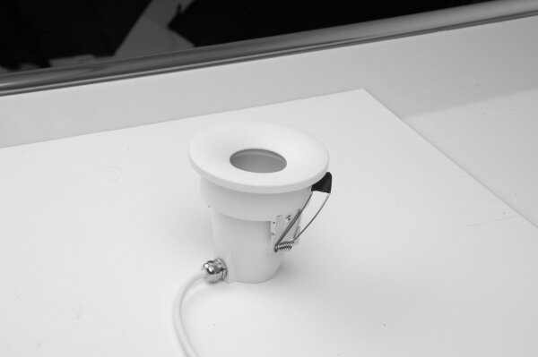 Azzardo AZ5389 - Kúpeľňové podhľadové svietidlo ROMOLO 1xGU10/50W/230V IP65 biela