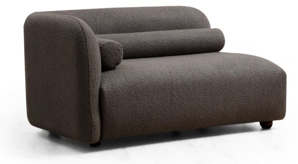 Hanah Home Trojmiestna pohovka Victoria 228 cm boucle sivá
