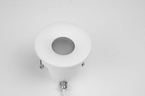 Azzardo AZ5389 - Kúpeľňové podhľadové svietidlo ROMOLO 1xGU10/50W/230V IP65 biela