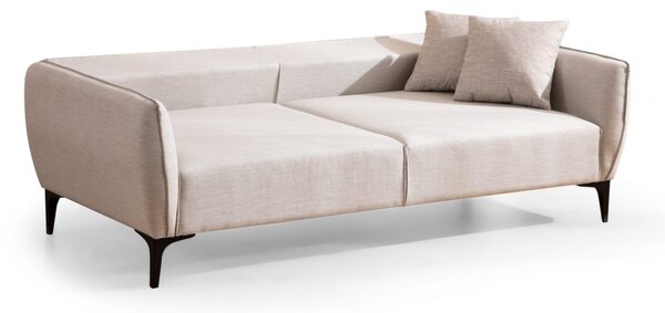 Hanah Home Trojmiestna rozkladacia pohovka Belissimo 220 cm biela