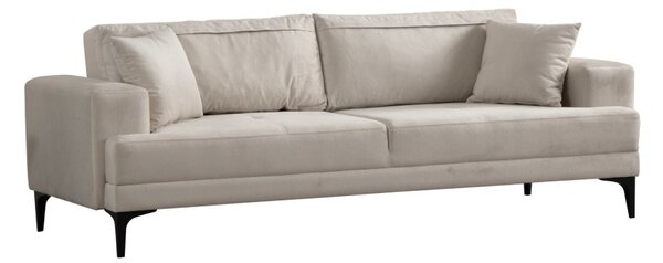 Hanah Home Trojmiestna rozkladacia pohovka Astana 234 cm ecru