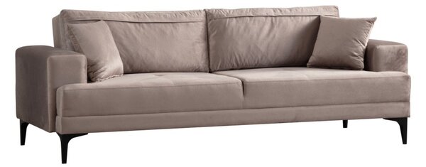 Hanah Home Trojmiestna rozkladacia pohovka Astana 234 cm béžová
