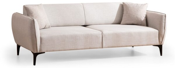 Hanah Home Trojmiestna rozkladacia pohovka Belissimo 220 cm biela