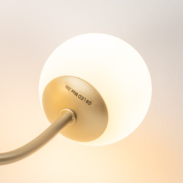 Brilagi - LED Nástenné svietidlo MISTEL 3xG9/3W/230V zlatá/biela