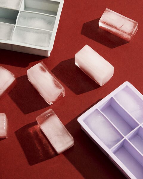 HAY Forma na ľad Ice Cube Tray Stick XXL, ice blue