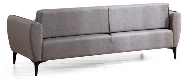 Hanah Home Trojmiestna rozkladacia pohovka Belissimo 220 cm sivá