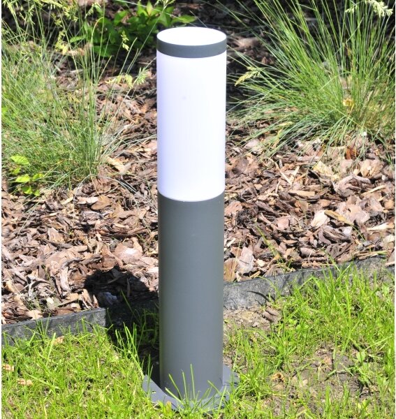 Vonkajšia lampa OSLO 1xE27/10W/230V 45 cm IP44 antracit