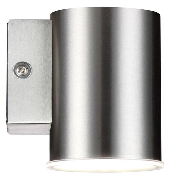 LED Vonkajšie nástenné svietidlo NIVERO LED/6,5W IP44 matný chróm