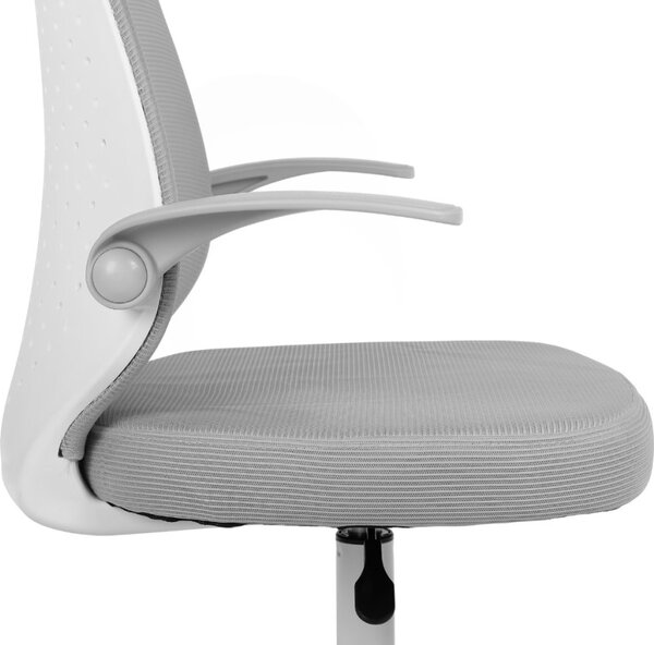 Detská otočná stolička Neoseat JUNI 012 — látka, sivá