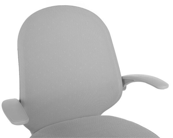 Detská otočná stolička Neoseat JUNI 012 — látka, sivá