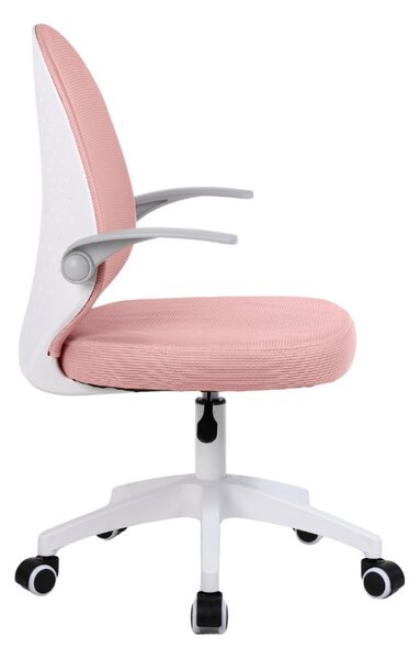 Detská otočná stolička Neoseat JUNI 012 — látka, ružová