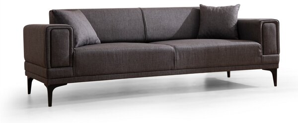 Hanah Home Trojmiestna rozkladacia pohovka Horizon 230 cm tmavosivá