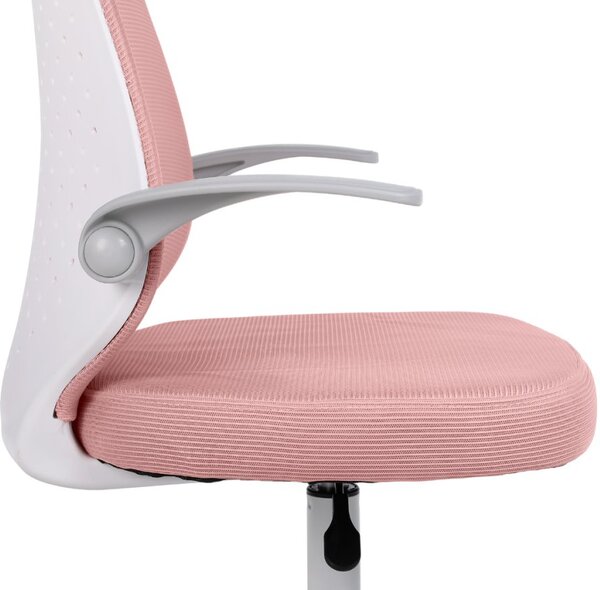Detská otočná stolička Neoseat JUNI 012 — látka, ružová