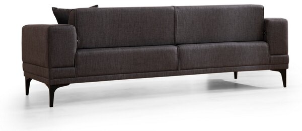 Hanah Home Trojmiestna rozkladacia pohovka Horizon 230 cm tmavosivá