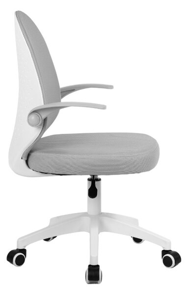 Detská otočná stolička Neoseat JUNI 012 — látka, sivá