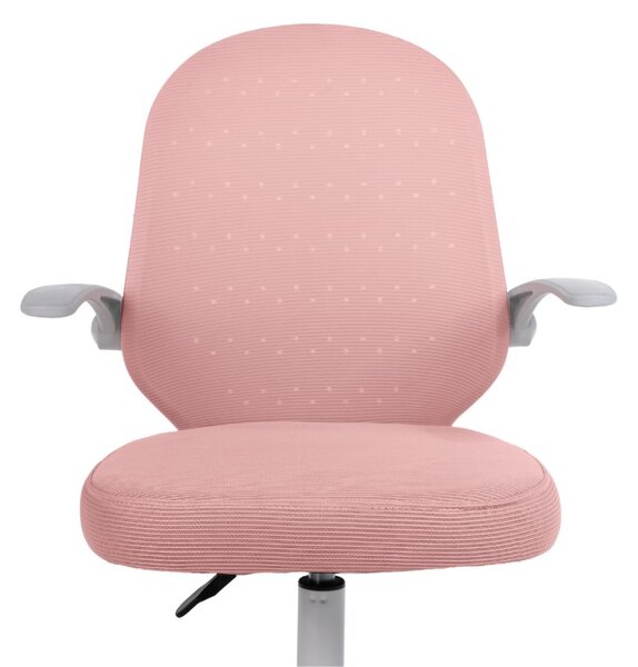 Detská otočná stolička Neoseat JUNI 012 — látka, ružová