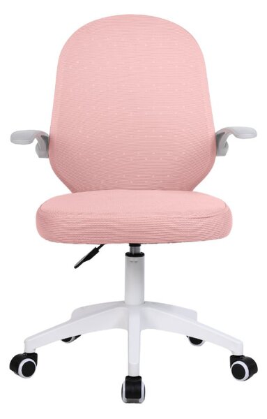 Detská otočná stolička Neoseat JUNI 012 — látka, ružová