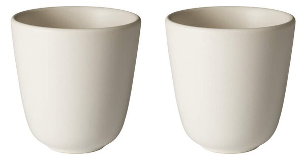 Bolia Hrnček Edge Mug 2ks, ecru stoneware