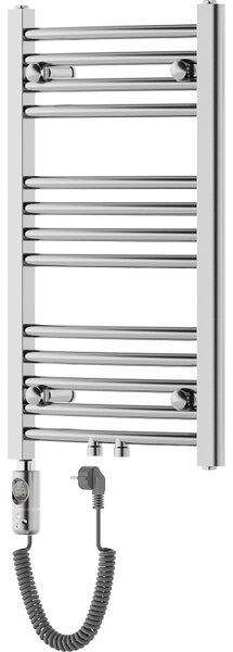 Mexen Ares, elektrické vykurovacie teleso 700 x 400 mm, 300 W, chrómová, W102-0700-400-2300-01
