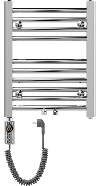 Mexen Ares, elektrické vykurovacie teleso 500 x 400 mm, 300 W, chrómová, W102-0500-400-2300-01