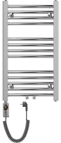 Mexen Ares, elektrické vykurovacie teleso 700 x 400 mm, 300 W, chrómová, W102-0700-400-2300-01