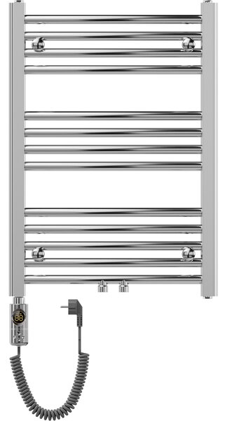 Mexen Ares, elektrické vykurovacie teleso 700 x 500 mm, 300 W, chrómová, W102-0700-500-2300-01