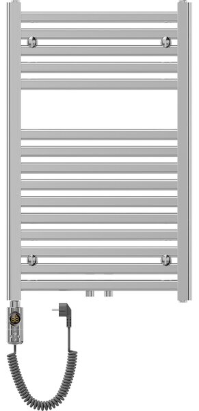 Mexen Hades, elektrické vykurovacie teleso 800 x 500 mm, 300 W, chrómová, W104-0800-500-2300-01