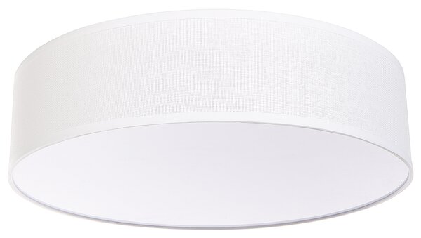 Stropná lampa biela okrúhla ø 60 cm stropné boho svietidlo moderná obývačka spálňa