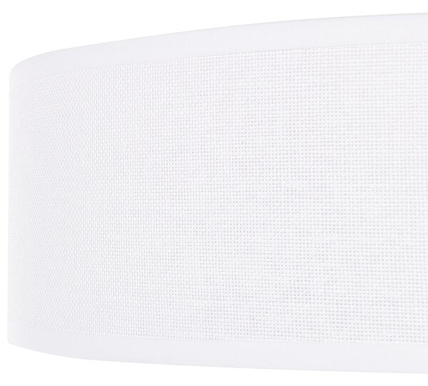 Stropná lampa biela okrúhla ø 60 cm stropné boho svietidlo moderná obývačka spálňa