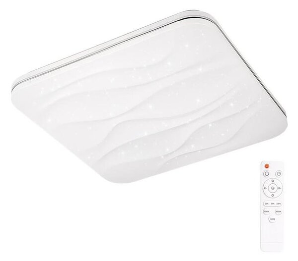 LED Stmievateľné stropné svietidlo DESERT na diaľkové ovládanie LED/72W/230V